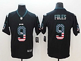 Nike Eagles 9 Nick Foles Black USA Flag Fashion Color Rush Limited Jersey,baseball caps,new era cap wholesale,wholesale hats